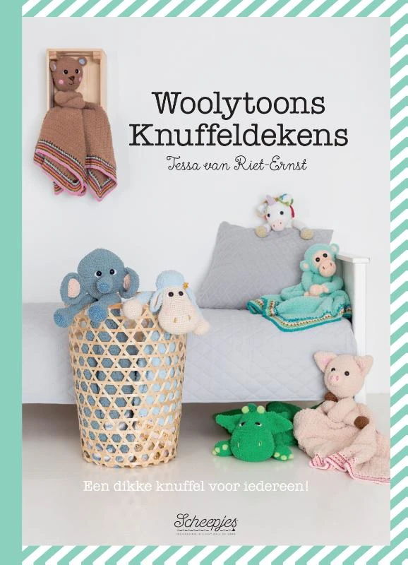 Woolytoons knuffeldekens – Tessa van Riet-Ernst – boek cover