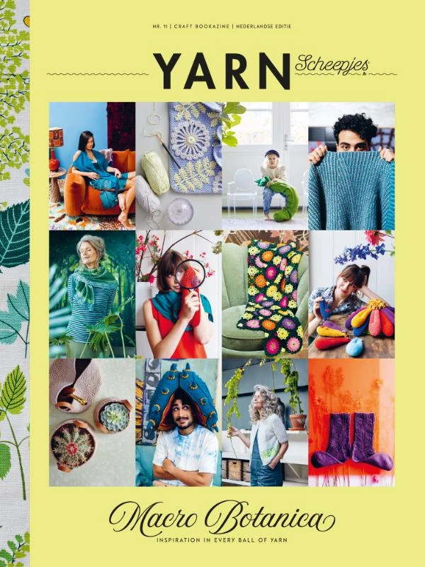 Scheepjes YARN Bookazine 11 Macro Botanica - Nederlands – boek cover