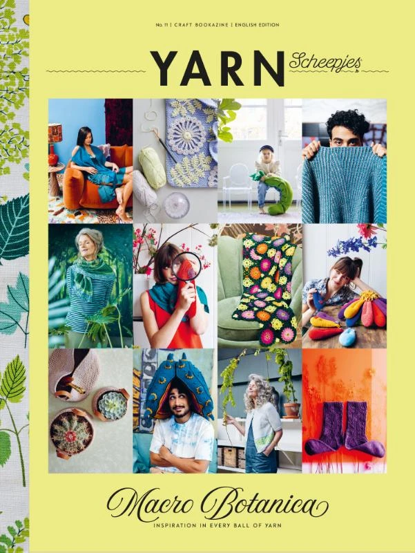Scheepjes YARN Bookazine 11 Macro Botanica - English – boek cover