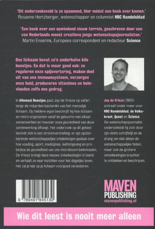 Allemaal beestjes ā Jop de Vrieze ā boek cover