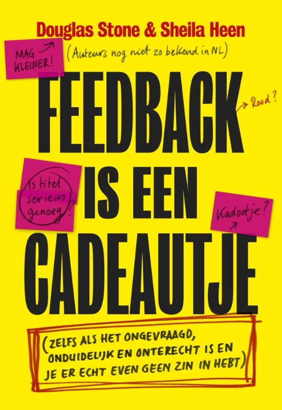 Feedback is een cadeautje – Douglas Stone – boek cover
