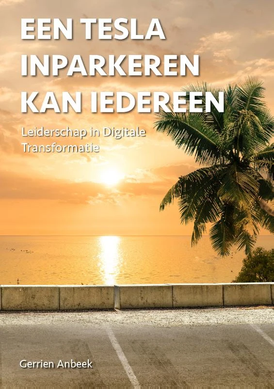 Een Tesla inparkeren kan iedereen – Gerrien Anbeek – boek cover