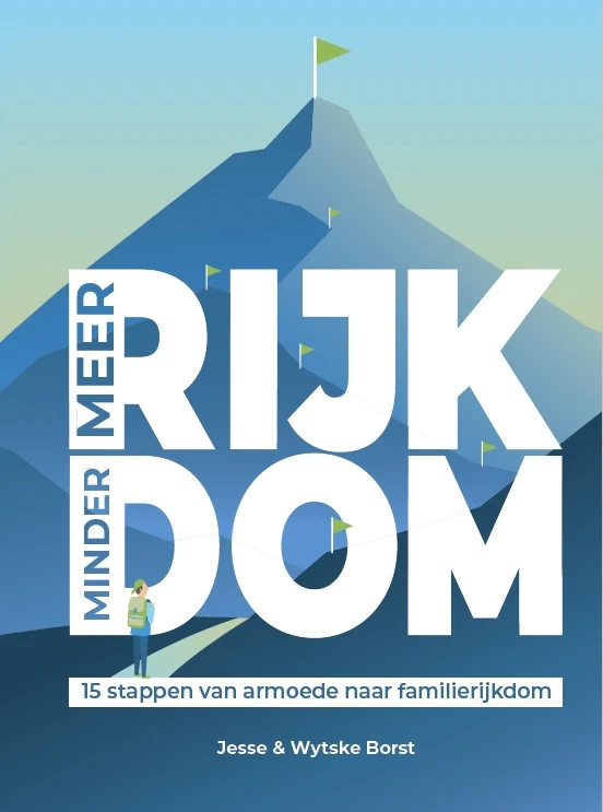 Meer rijk minder dom – Jesse Borst – boek cover
