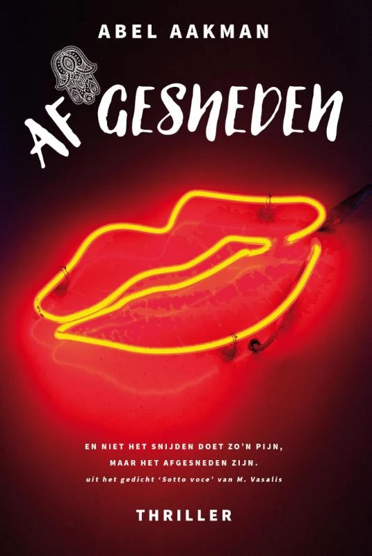 Afgesneden – Abel Aakman – boek cover