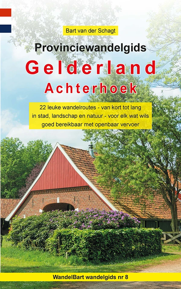 Provinciewandelgids Gelderland / Achterhoek – Bart van der Schagt – boek cover