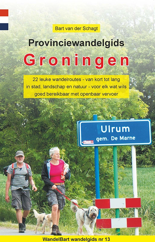 Provinciewandelgids Groningen – Bart van der Schagt – boek cover
