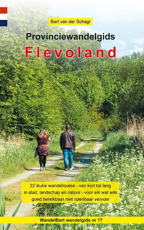 Provinciewandelgids Flevoland – Bart van der Schagt – boek cover