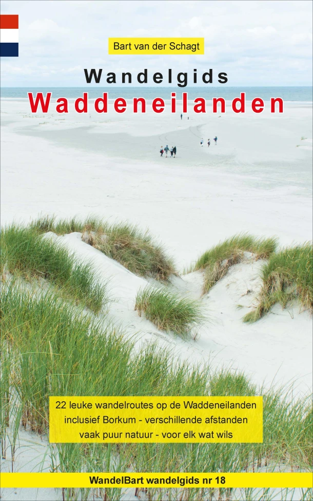 Wandelgids Waddeneilanden – Bart van der Schagt – boek cover
