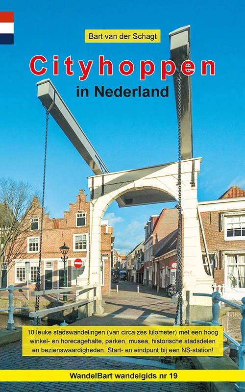 Wandelgids Cityhoppen in Nederland – Bart van der Schagt – boek cover