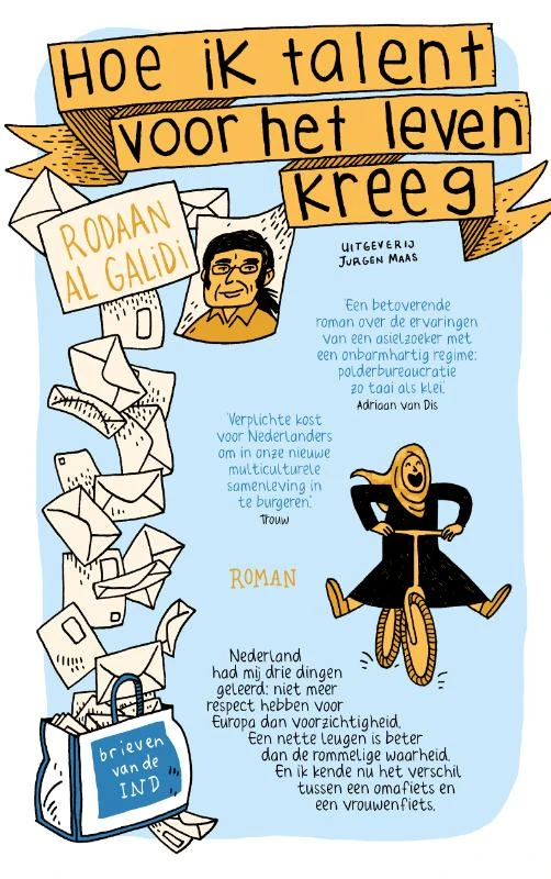 Hoe ik talent voor het leven kreeg – Rodaan Al Galidi – boek cover