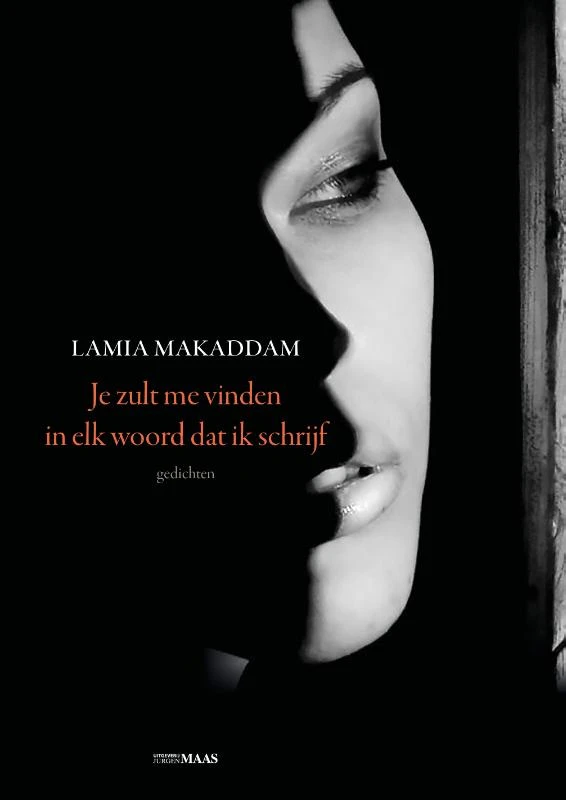 Je zult me vinden in elk woord dat ik schrijf – Lamia Makaddam – boek cover