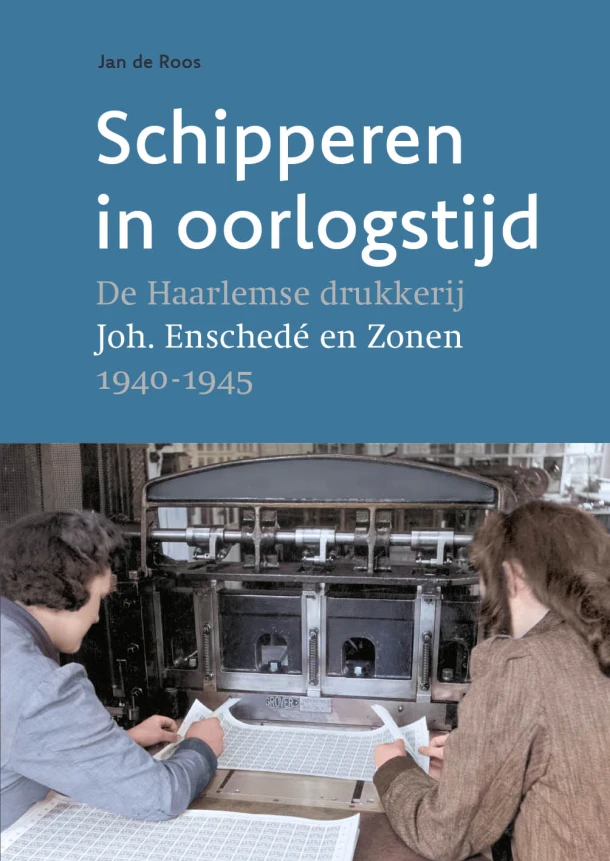 Schipperen in oorlogstijd – Jan de Roos – boek cover