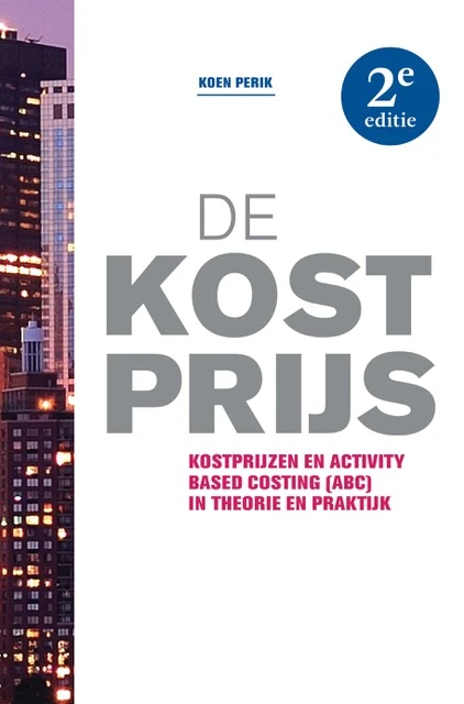 De kostprijs – Koen Perik – boek cover