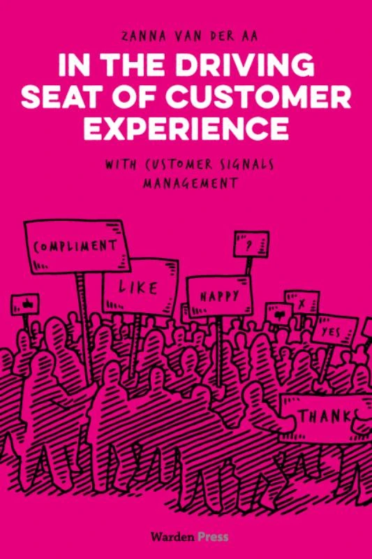 In the Driving Seat of Customer Experience – Zanna van der Aa – boek cover
