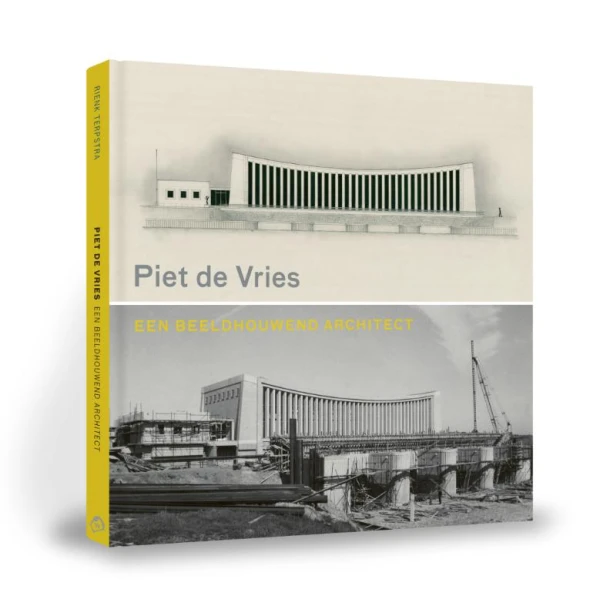Piet de Vries, een beeldhouwend architect – Rienk Terpstra – boek cover