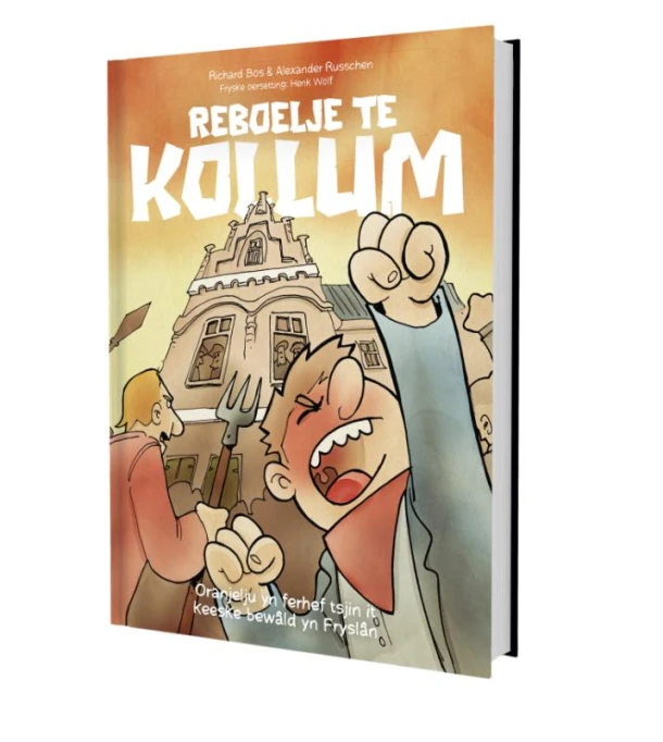 Reboelje te Kollum – Richard Bos – boek cover