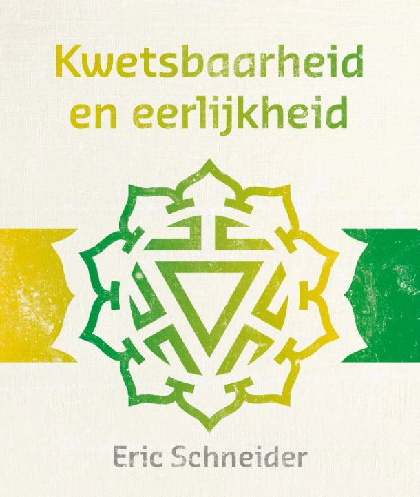 Kwetsbaarheid en eerlijkheid – Eric Schneider – boek cover