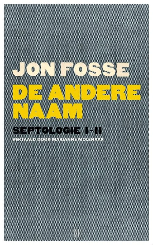 De andere naam – Jon Fosse – boek cover