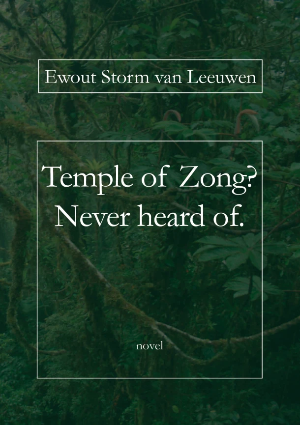 Temple of Zong  Never heard of. – Ewout Storm van Leeuwen – boek cover