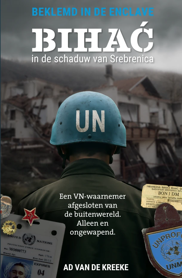 Beklemd in de enclave – Ad van de Kreeke – boek cover