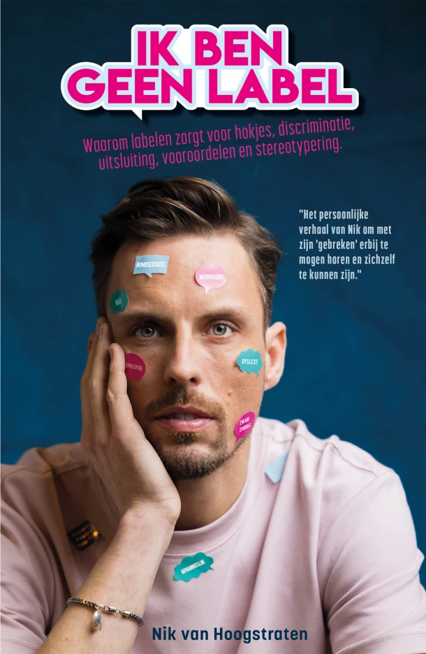 Ik ben geen label – Nik van Hoogstraten – boek cover