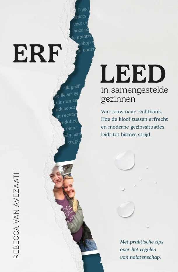 Erfleed in samengestelde gezinnen – Rebecca van Avezaath – boek cover