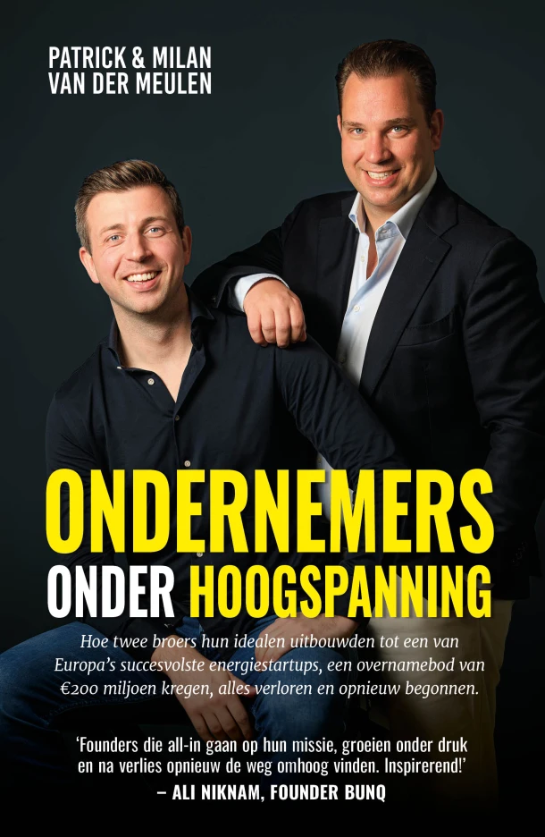 Ondernemers onder hoogspanning – Milan van der Meulen – boek cover