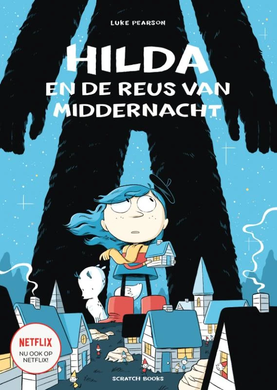 Hilda en de reus van middernacht – Luke Pearson – boek cover