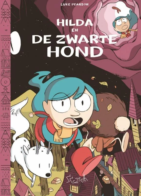 3 en de zwarte hond – Luke Pearson – boek cover