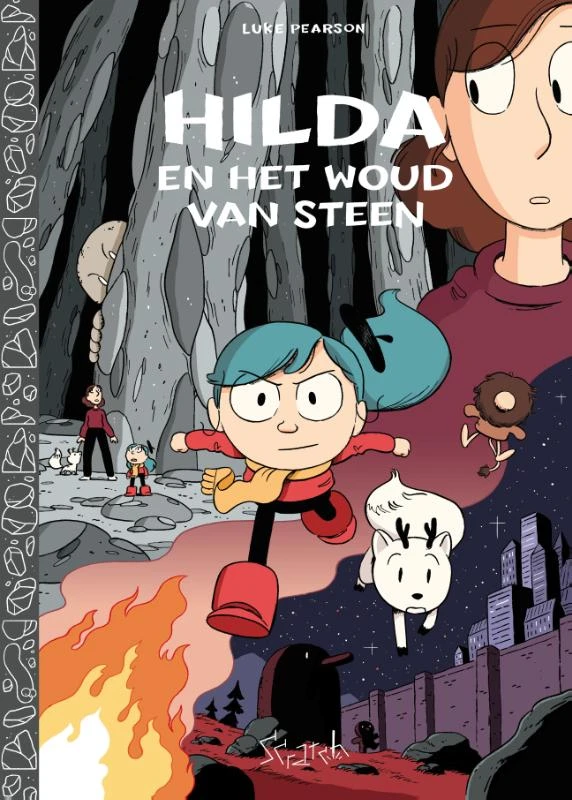 Hilda en het woud van steen – Luke Pearson – boek cover