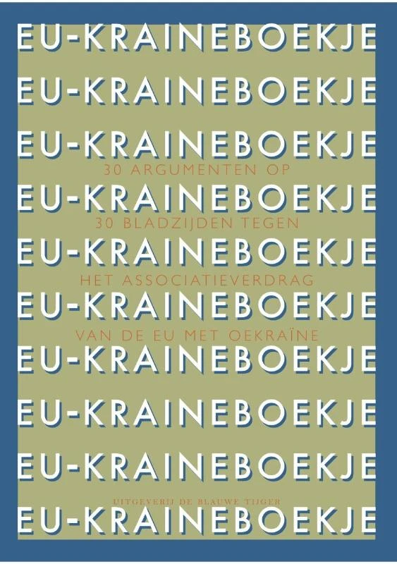 20 stuks EU-kraineboekje (978-94-92161-12-3) in 1 pakket – De Blauwe Tijger – boek cover