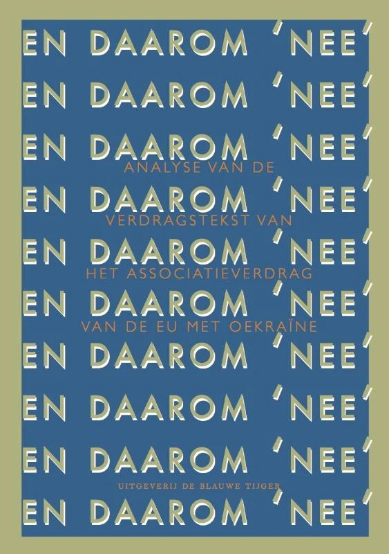 20 x Daarom 'NEE!'(isbn 978-94-92161-13-0) in 1 pakket – Arjan van Dixhoorn – boek cover