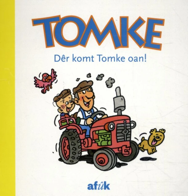 Dêr komt Tomke oan! – Luuk Klazenga – boek cover