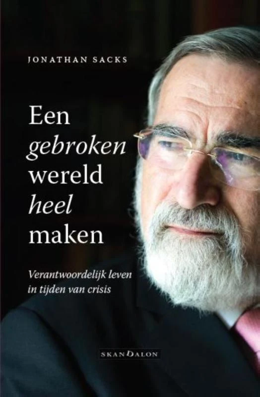 Een gebroken wereld heel maken – Jonathan Sacks – boek cover