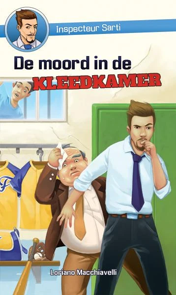 De moord in de kleedkamer – Loriano Macchiavelli – boek cover