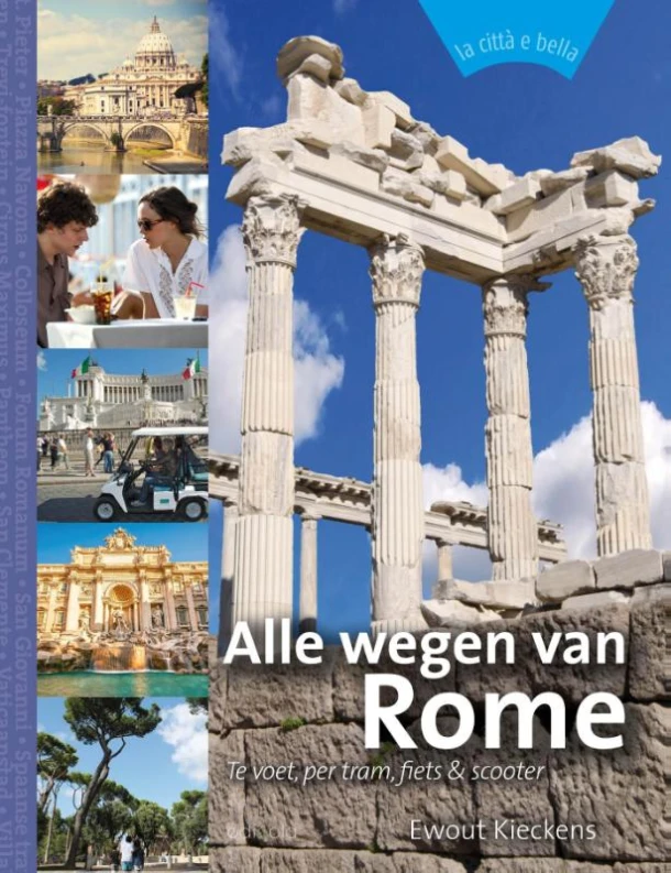 Alle wegen van Rome – Ewout Kieckens – boek cover