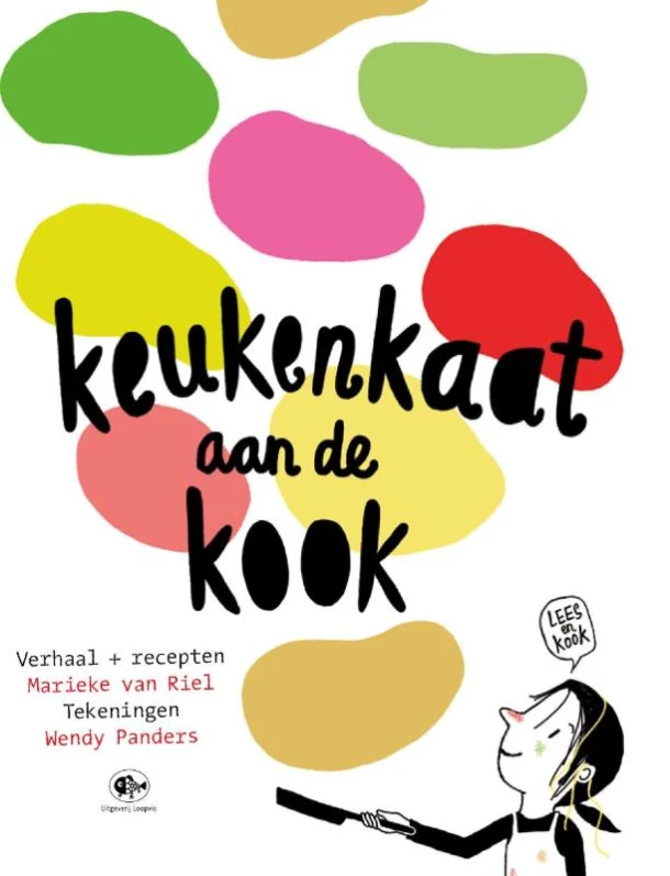 Keukenkaat aan de kook – Marieke Van Riel – boek cover