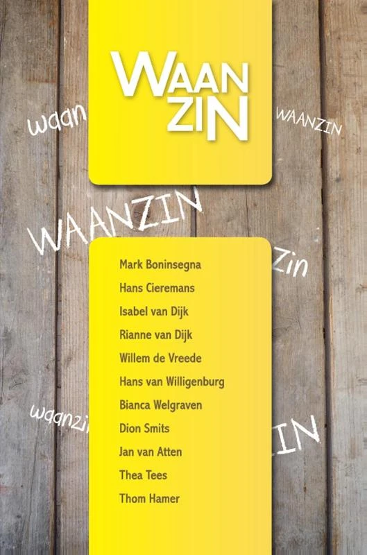 Waanzin! – Oostland Literair – boek cover