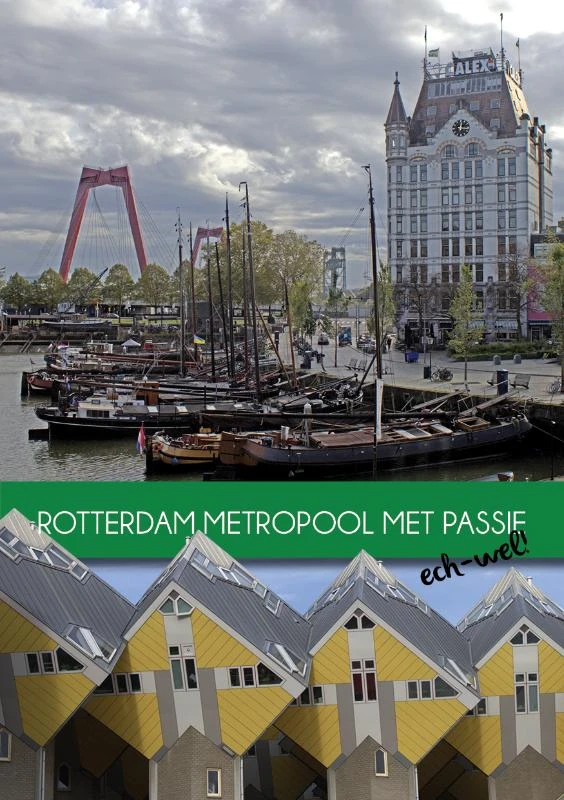 Rotterdam Metropool met Passie – Oostland Literair – boek cover