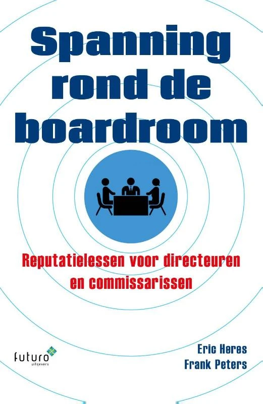 Spanning rond de boardroom – Frank Peters – boek cover