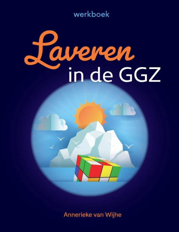 Laveren in de GGZ - werkboek – Annerieke van Wijhe – boek cover