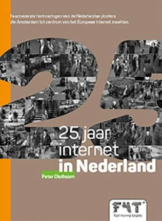 25 jaar internet in Nederland – Peter Olsthoorn – boek cover