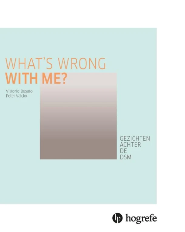 What‘s wrong with me – Vittorio Busato – boek cover