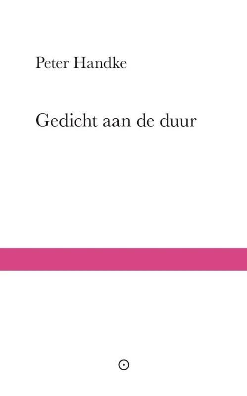 Gedicht aan de duur – Peter Handke – boek cover