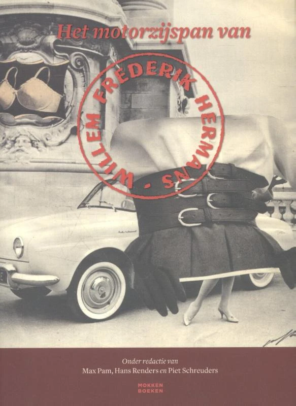 Het motorzijspan van Willem Frederik Hermans – Max Pam – boek cover