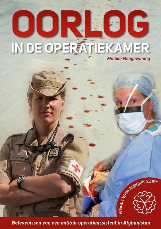 Oorlog in de operatiekamer – Maaike Hoogewoning – boek cover