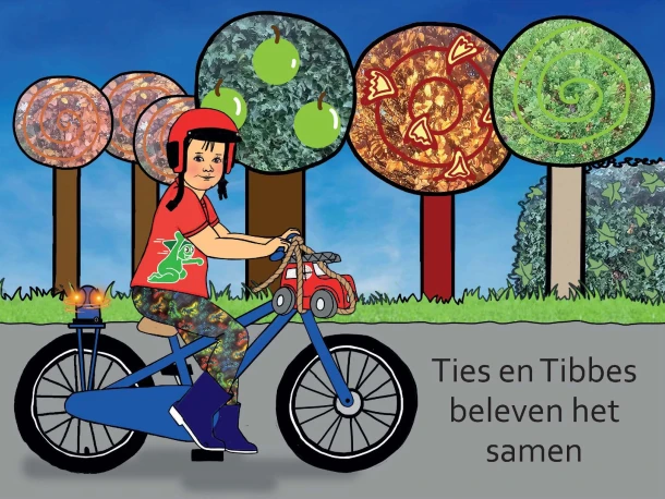 Ties en Tibbes beleven het samen – Annet Konijn – boek cover