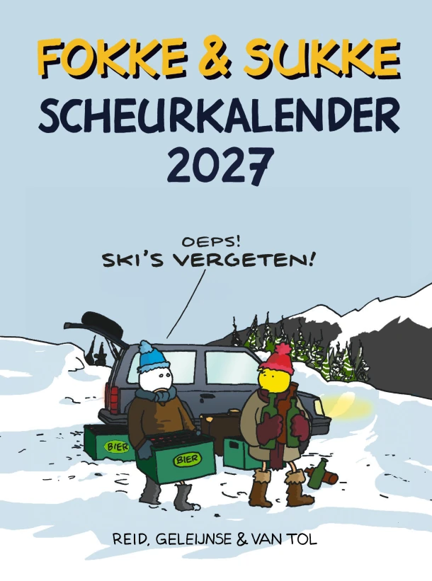 Fokke & Sukke Scheurkalender 2027 – John Reid – boek cover