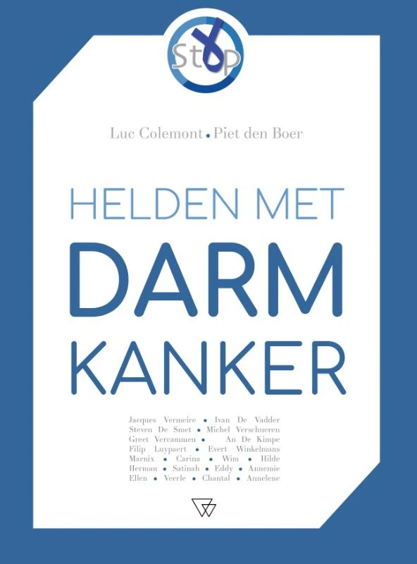 Helden met darmkanker – Luc Colemont – boek cover