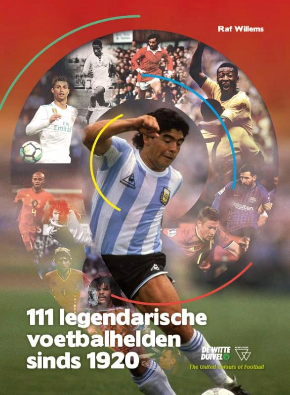 111 legendarische voetbalhelden sinds 1920 – Raf Willems – boek cover